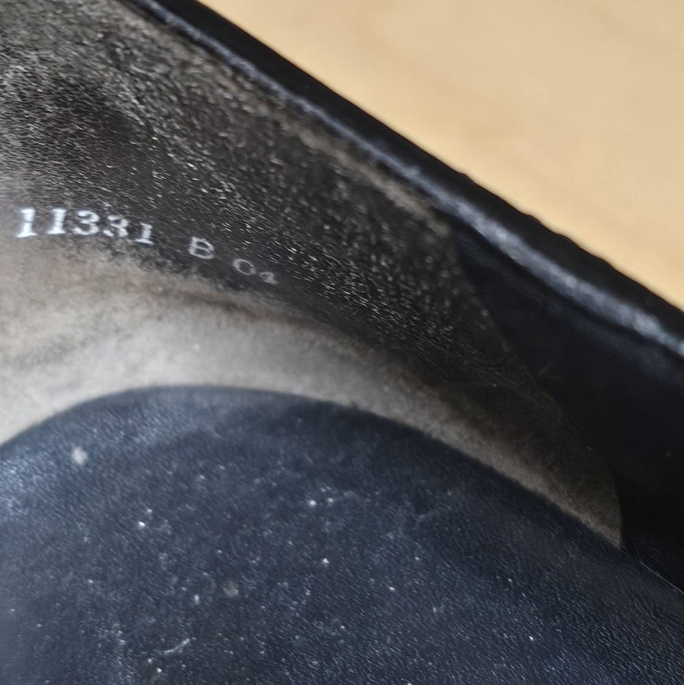 EUC Paul Green black patent leather penny loafers sz 9, fits like 8 or 8.5 - Picture 8 of 15